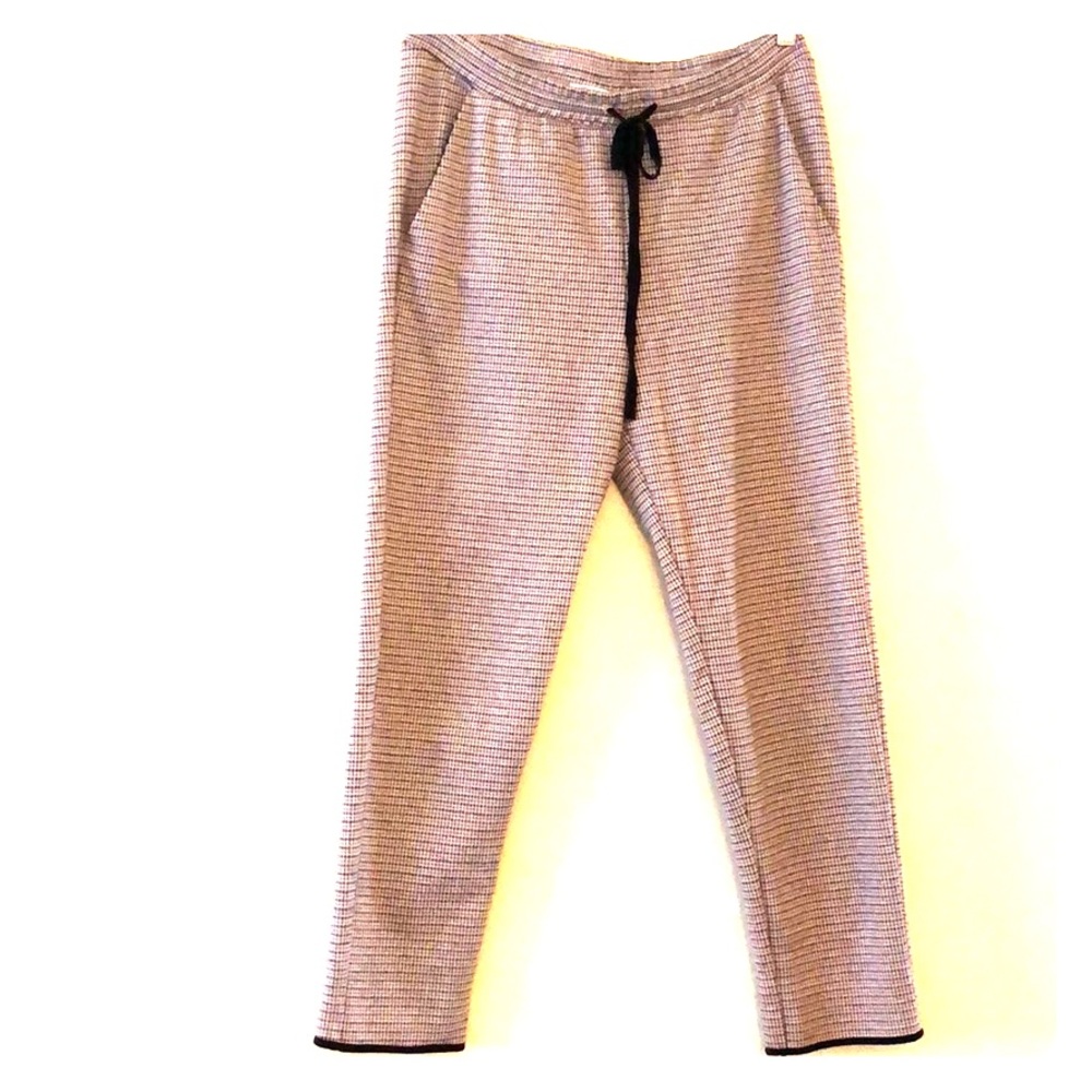 Zara plaid jogging pants